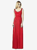 Front View Thumbnail - Parisian Red After Six Bridesmaid Dress 6727