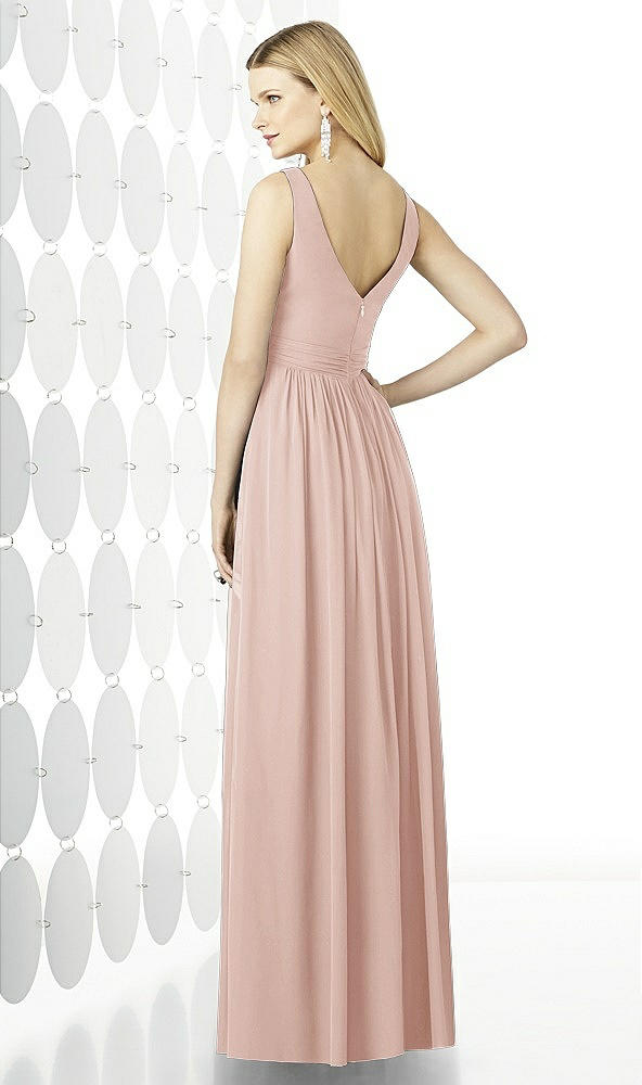 Back View - Toasted Sugar After Six Bridesmaid Dress 6727