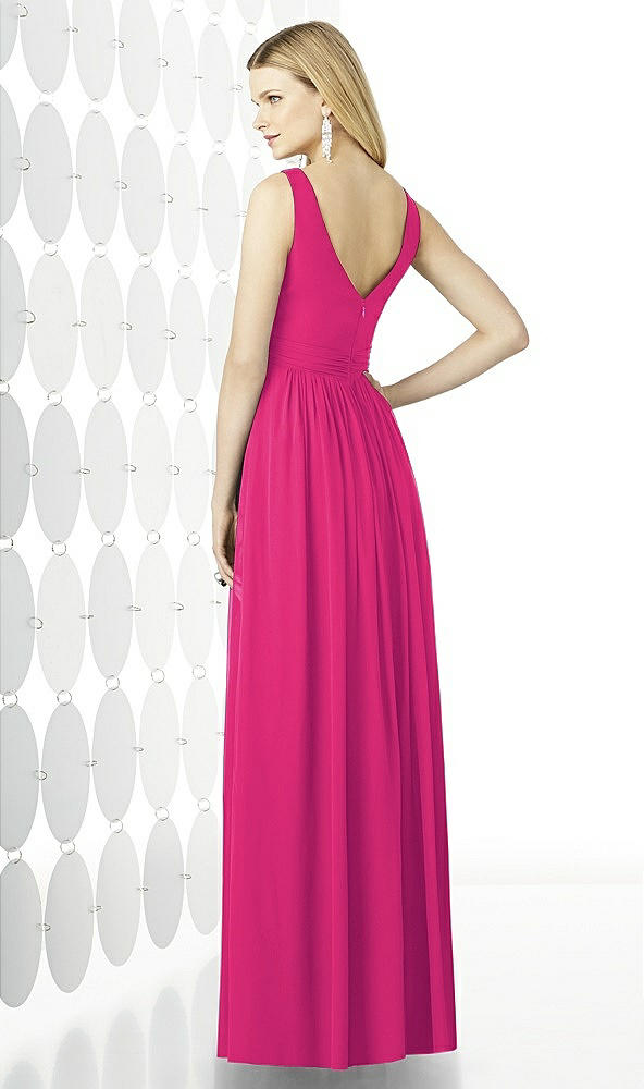 Back View - Think Pink After Six Bridesmaid Dress 6727