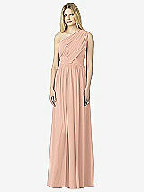 Front View Thumbnail - Pale Peach After Six Bridesmaid Dress 6728