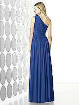 Rear View Thumbnail - Classic Blue After Six Bridesmaid Dress 6728