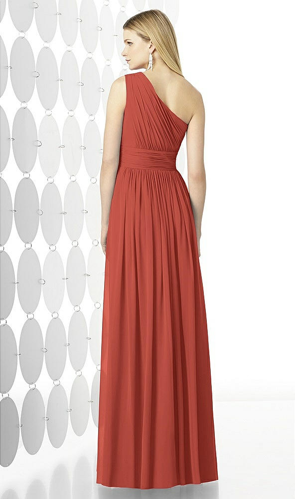 Back View - Amber Sunset After Six Bridesmaid Dress 6728