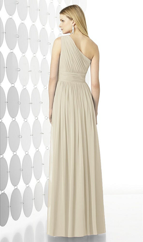 Back View - Champagne After Six Bridesmaid Dress 6728