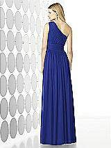 Rear View Thumbnail - Cobalt Blue After Six Bridesmaid Dress 6728