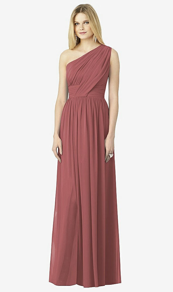 Front View - English Rose After Six Bridesmaid Dress 6728