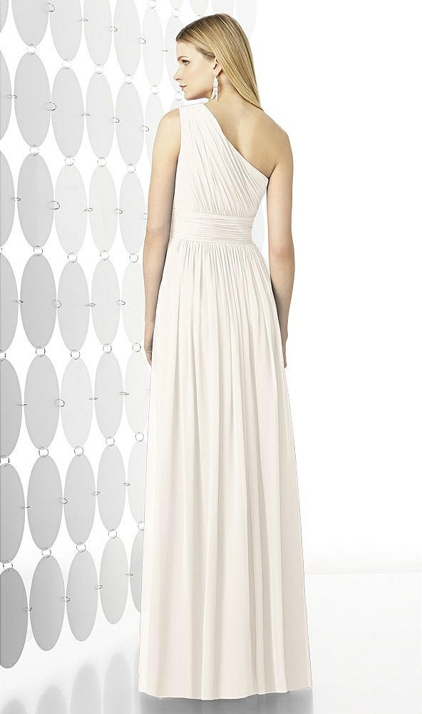 Back View - Ivory After Six Bridesmaid Dress 6728