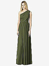 Front View Thumbnail - Olive Green After Six Bridesmaid Dress 6728