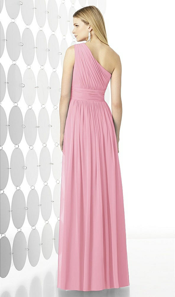 Back View - Peony Pink After Six Bridesmaid Dress 6728
