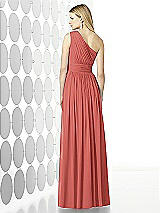 Rear View Thumbnail - Coral Pink After Six Bridesmaid Dress 6728