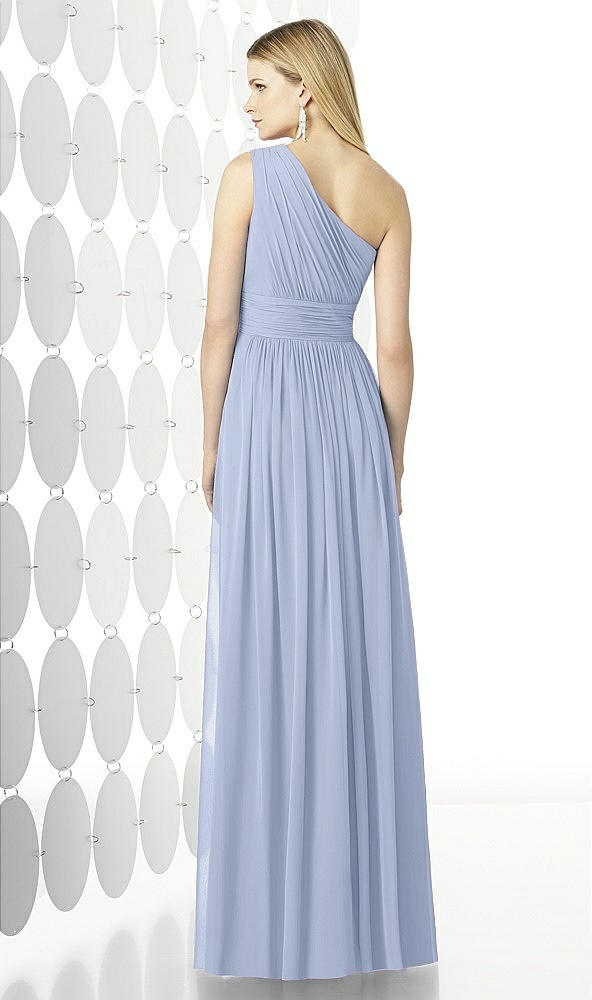 Back View - Sky Blue After Six Bridesmaid Dress 6728