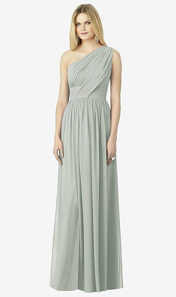 Front View - Willow Green After Six Bridesmaid Dress 6728