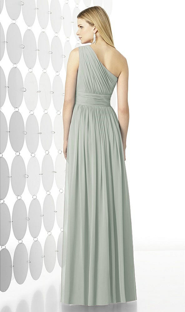 Back View - Willow Green After Six Bridesmaid Dress 6728