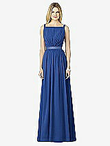 Front View Thumbnail - Classic Blue After Six Bridesmaids Style 6729