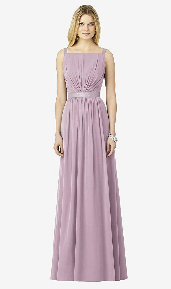 Front View - Suede Rose After Six Bridesmaids Style 6729