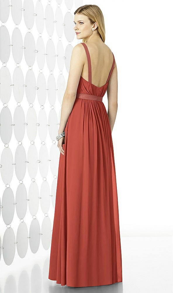 Back View - Amber Sunset After Six Bridesmaids Style 6729