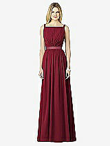 Front View Thumbnail - Burgundy After Six Bridesmaids Style 6729