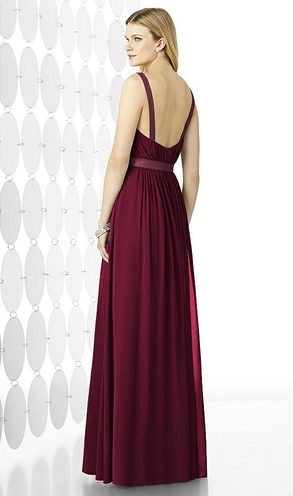 Back View - Cabernet After Six Bridesmaids Style 6729