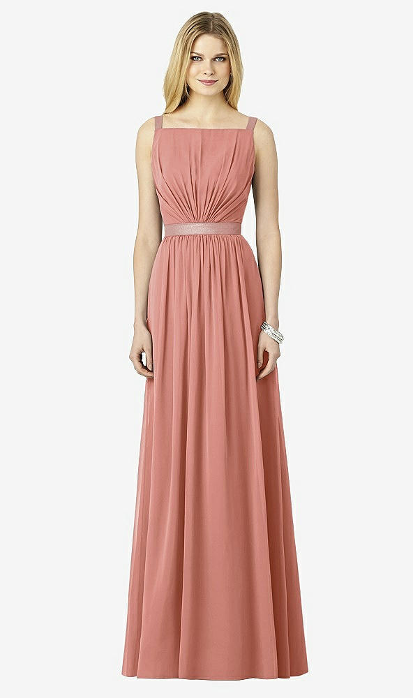 Front View - Desert Rose After Six Bridesmaids Style 6729