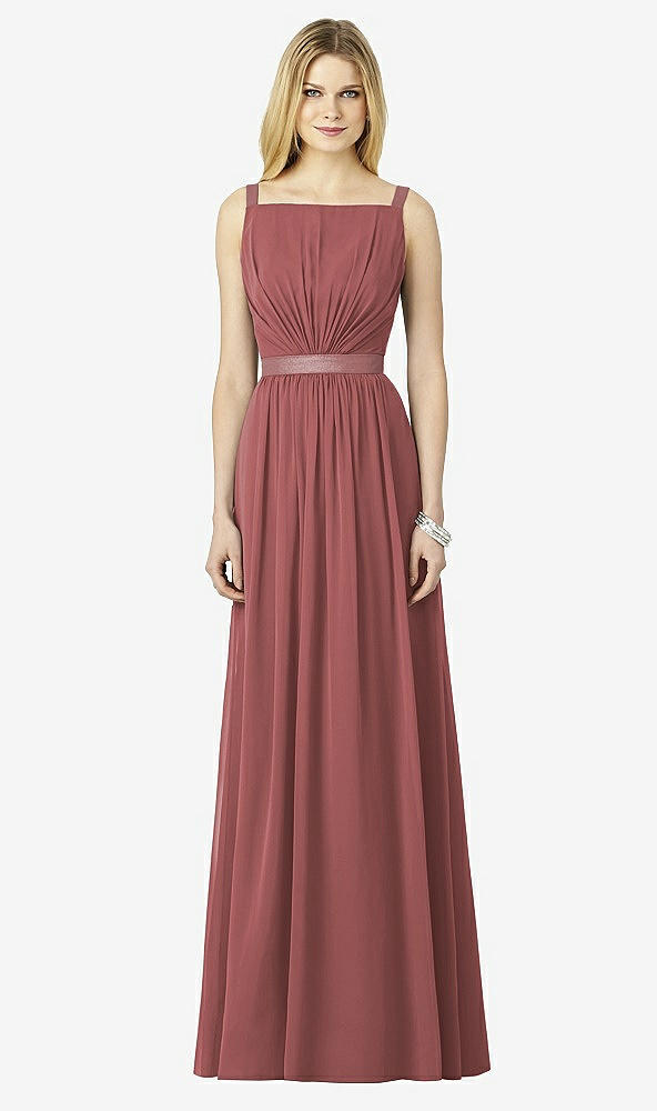 Front View - English Rose After Six Bridesmaids Style 6729
