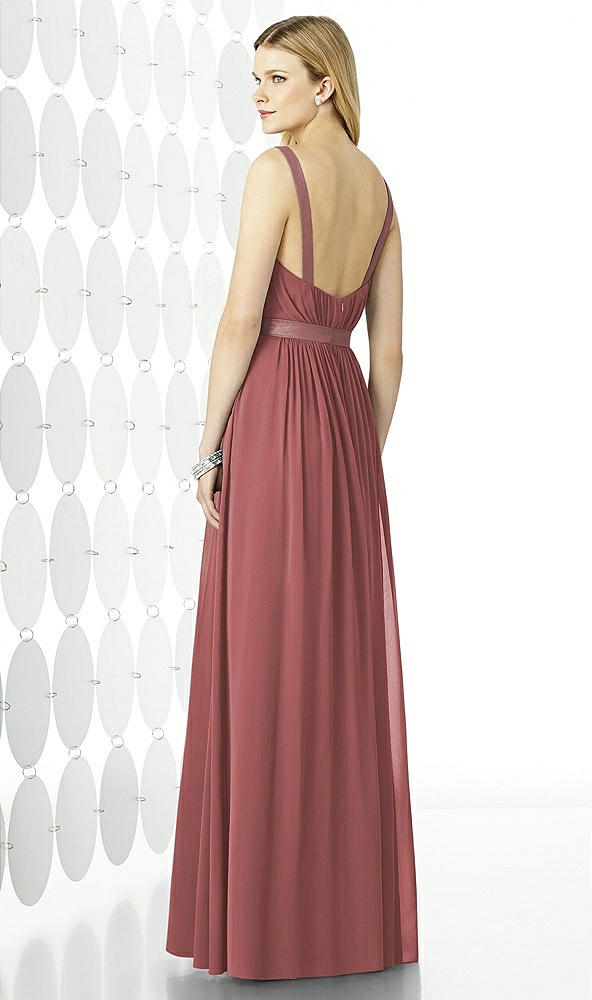 Back View - English Rose After Six Bridesmaids Style 6729