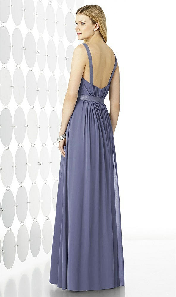 Back View - French Blue After Six Bridesmaids Style 6729
