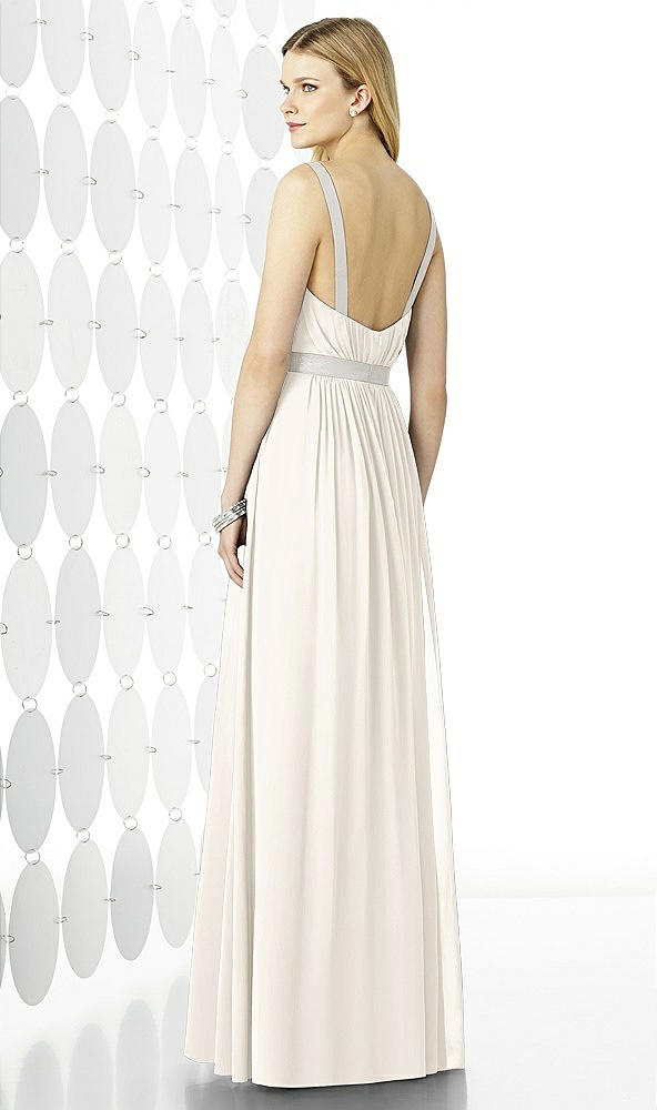 Back View - Ivory After Six Bridesmaids Style 6729