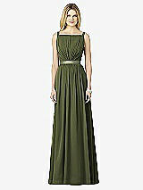 Front View Thumbnail - Olive Green After Six Bridesmaids Style 6729
