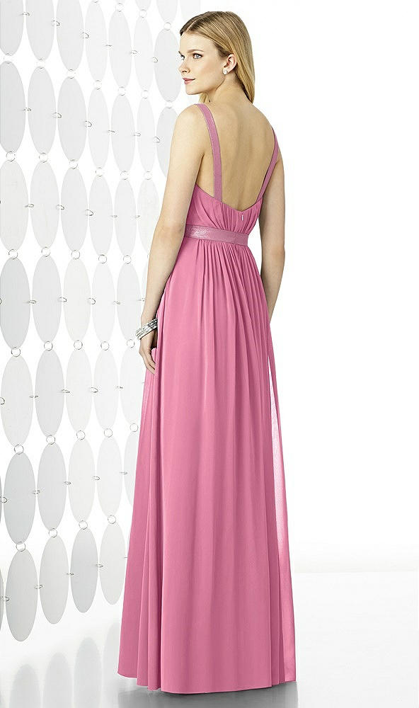 Back View - Orchid Pink After Six Bridesmaids Style 6729