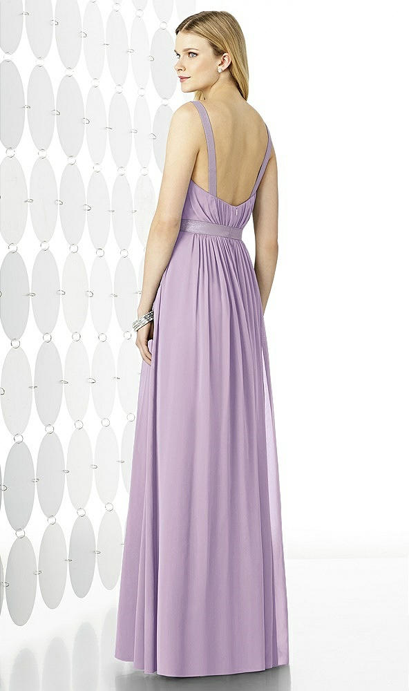Back View - Pale Purple After Six Bridesmaids Style 6729