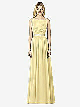 Front View Thumbnail - Pale Yellow After Six Bridesmaids Style 6729