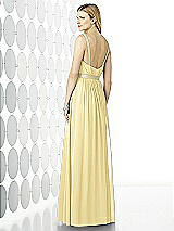 Rear View Thumbnail - Pale Yellow After Six Bridesmaids Style 6729