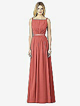 Front View Thumbnail - Coral Pink After Six Bridesmaids Style 6729