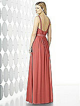 Rear View Thumbnail - Coral Pink After Six Bridesmaids Style 6729