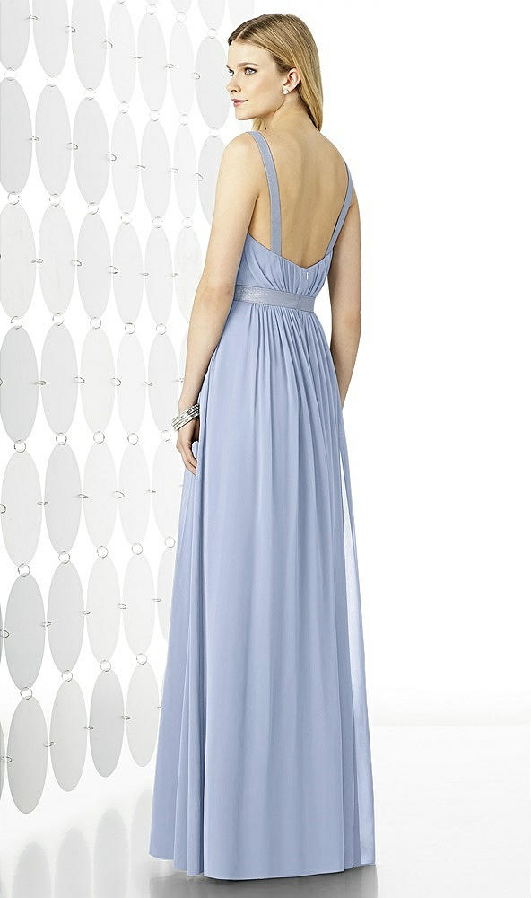 Back View - Sky Blue After Six Bridesmaids Style 6729