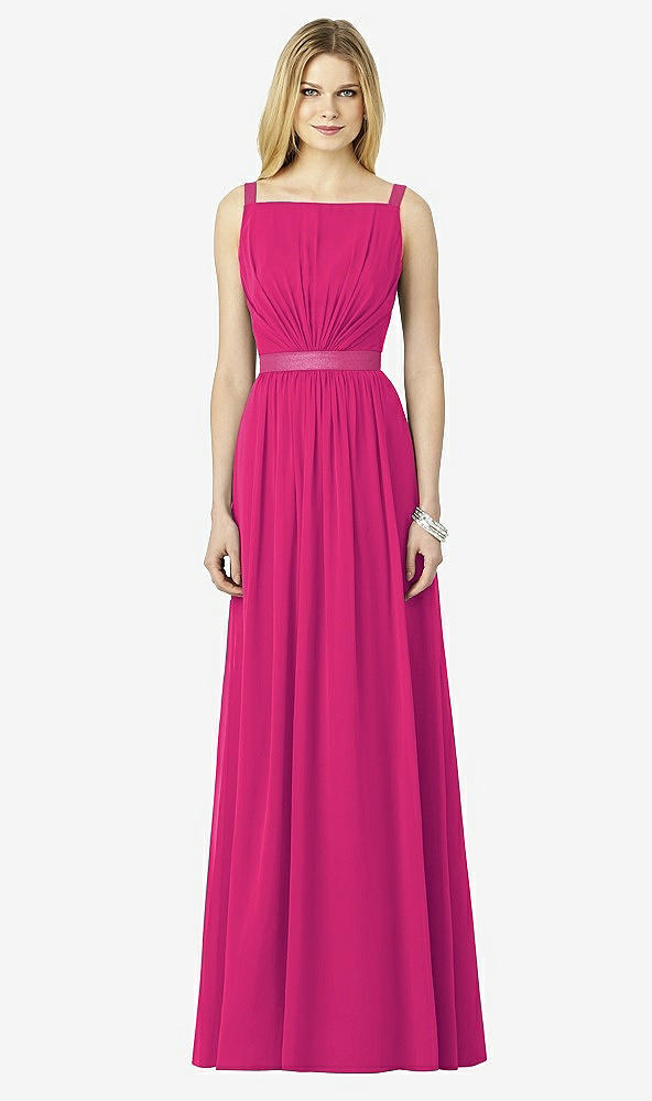 Front View - Think Pink After Six Bridesmaids Style 6729
