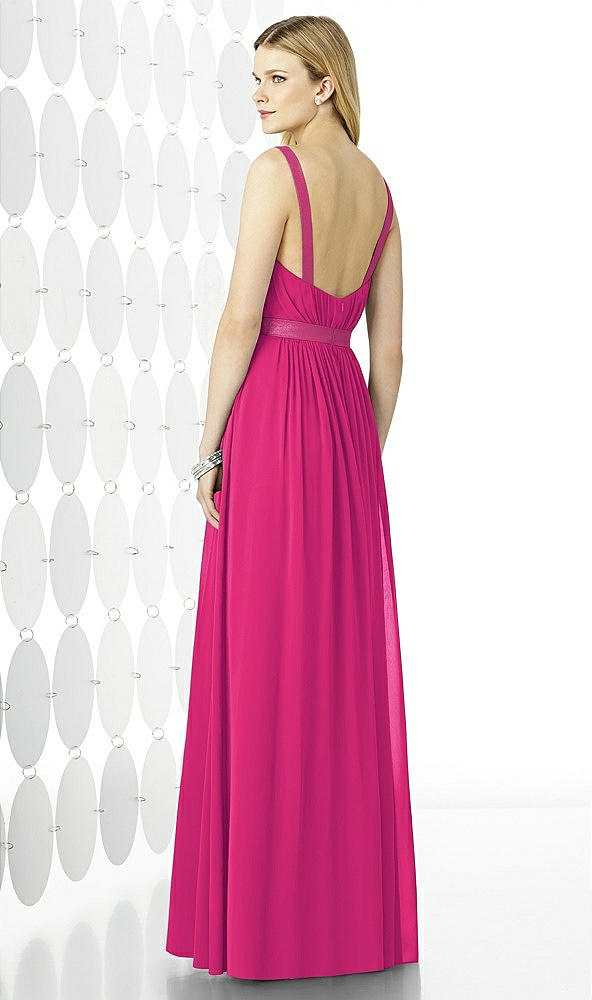 Back View - Think Pink After Six Bridesmaids Style 6729