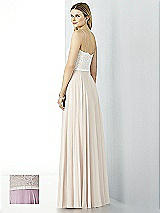 Rear View Thumbnail - Suede Rose & Oyster After Six Bridesmaid Dress 6732