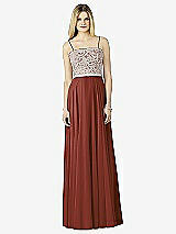 Front View Thumbnail - Auburn Moon & Oyster After Six Bridesmaid Dress 6732