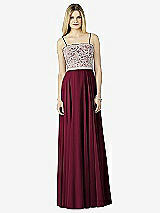 Front View Thumbnail - Cabernet & Oyster After Six Bridesmaid Dress 6732