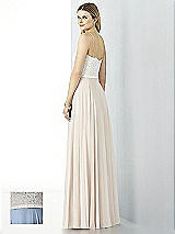 Rear View Thumbnail - Cloudy & Oyster After Six Bridesmaid Dress 6732