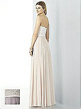 Rear View Thumbnail - Cashmere Gray & Oyster After Six Bridesmaid Dress 6732
