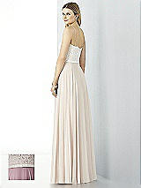 Rear View Thumbnail - Dusty Rose & Oyster After Six Bridesmaid Dress 6732