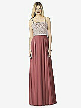 Front View Thumbnail - English Rose & Oyster After Six Bridesmaid Dress 6732