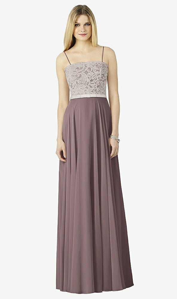 Front View - French Truffle & Oyster After Six Bridesmaid Dress 6732