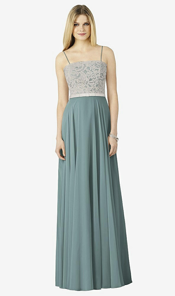 Front View - Icelandic & Oyster After Six Bridesmaid Dress 6732