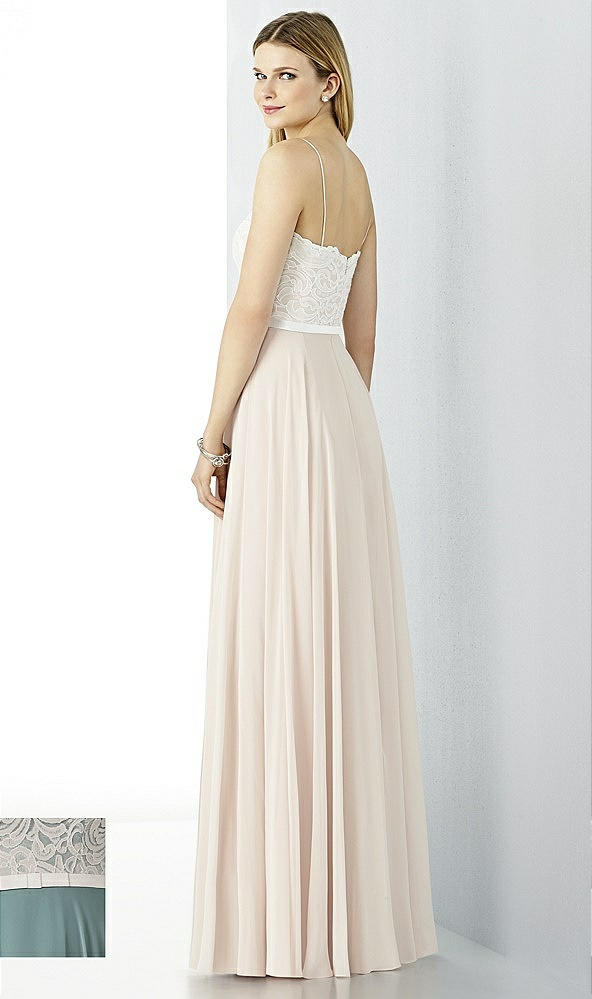 Back View - Icelandic & Oyster After Six Bridesmaid Dress 6732