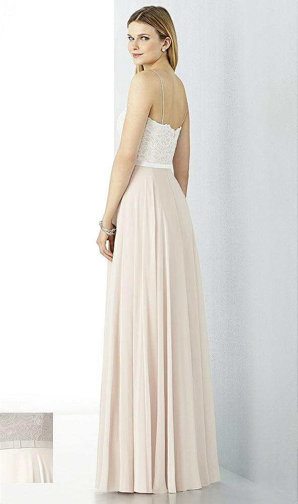 Back View - Ivory & Oyster After Six Bridesmaid Dress 6732