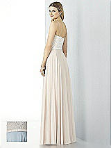 Rear View Thumbnail - Mist & Oyster After Six Bridesmaid Dress 6732
