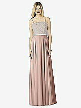 Front View Thumbnail - Neu Nude & Oyster After Six Bridesmaid Dress 6732