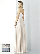 Rear View Thumbnail - Platinum & Oyster After Six Bridesmaid Dress 6732